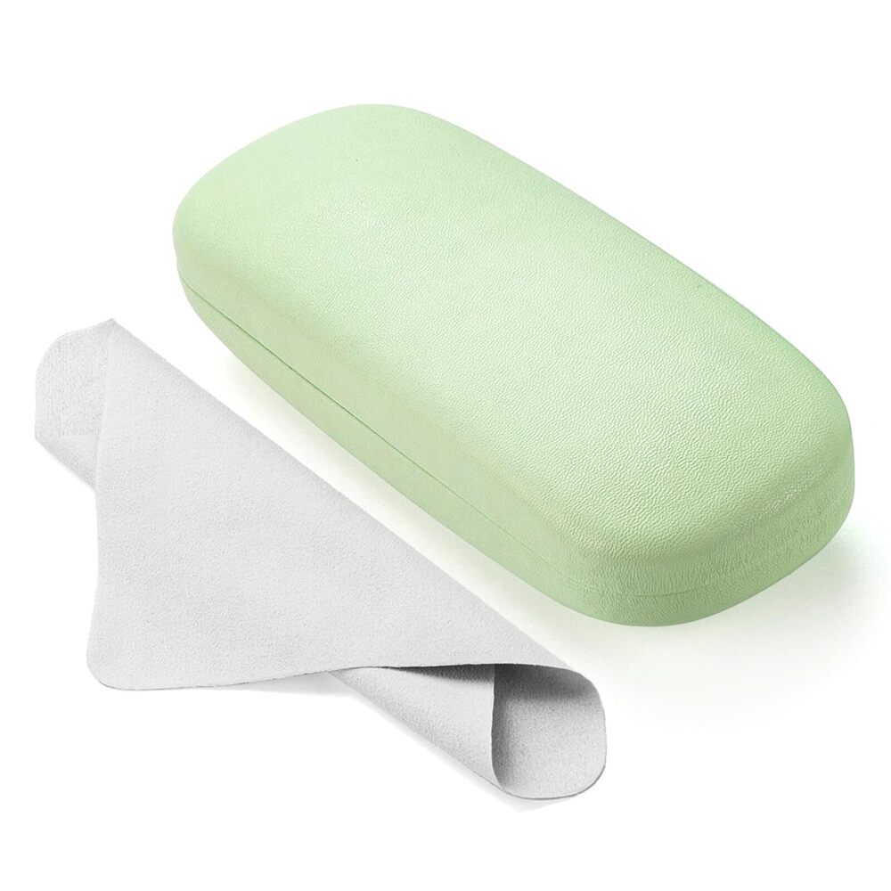 1674 Glasses Case Hard Shell Eyeglasses Case PU Leather Protective Cases
